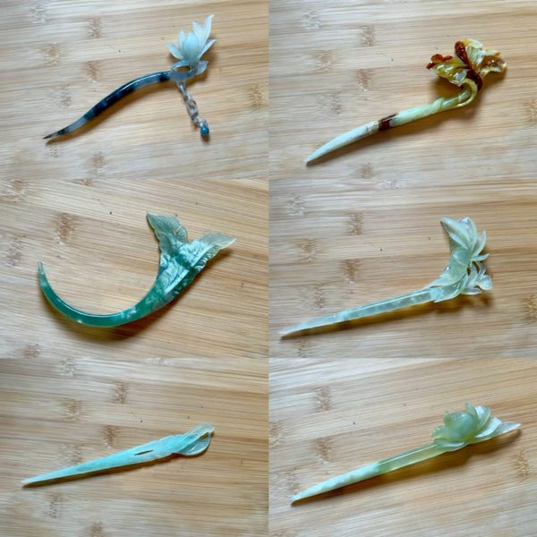 Jade hairpin Carousel 8