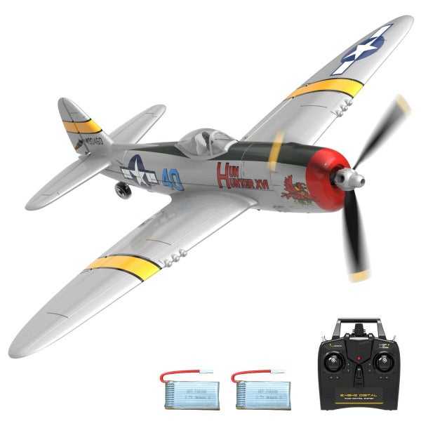 RC Plane for Beginners 4CH WWII Warbird P-47 Thunderbolt with Aileron Carousel 2