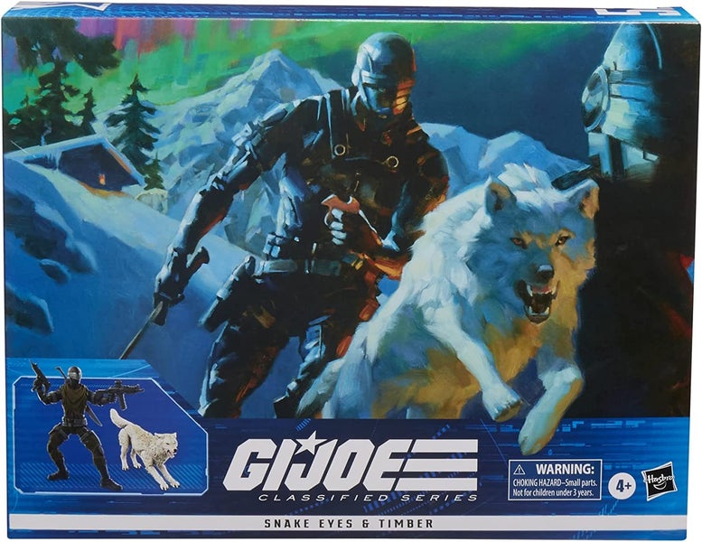 G.I. Joe Classified #52 Snake Eyes & Timber (White Version) Carousel 1