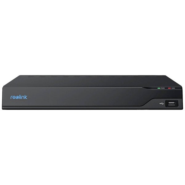 Reolink NVS16 16 Channel 4K Network Video Recorder with 4TB HDD HDMI & VGA - 2x Carousel 2