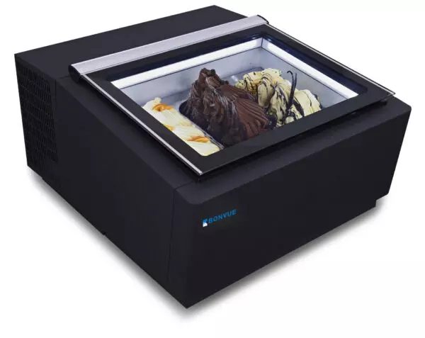 Bonvue Bench Top Gelato / Ice Cream Display Showcase – CGD-03B Carousel 2