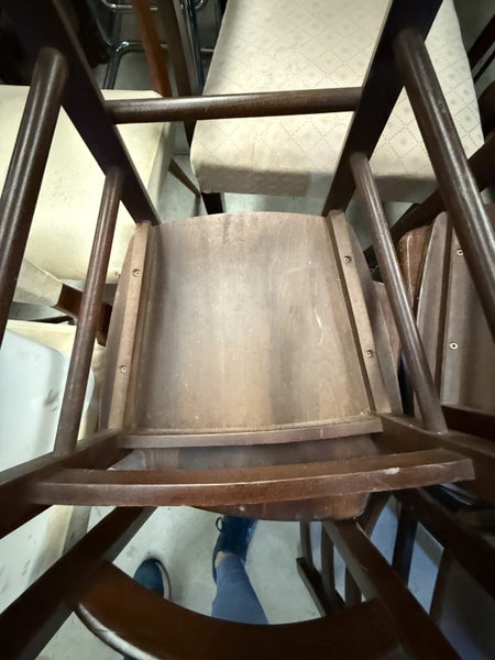 Cintesi Elm Wooden Chairs x 12 Carousel 12