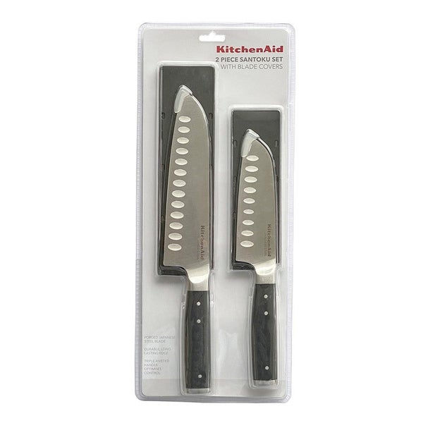 KitchenAid Santoku Knife 2 Piece With Sheath Carousel 1