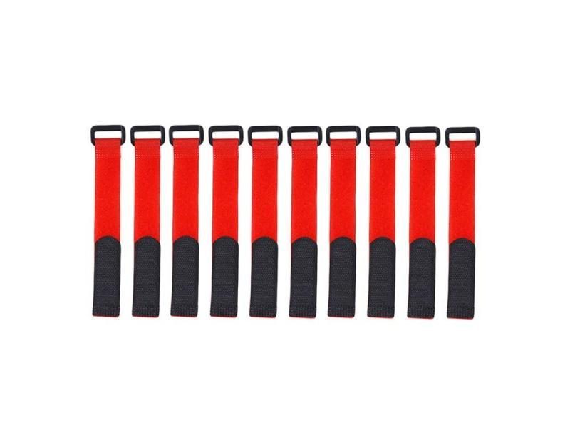 10pcs/set Reusable Fishing Rod Tie Holder Strap Suspenders Fastener Hook Loop Carousel 1