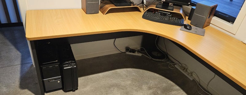 Corner Computer Desk Carousel 2