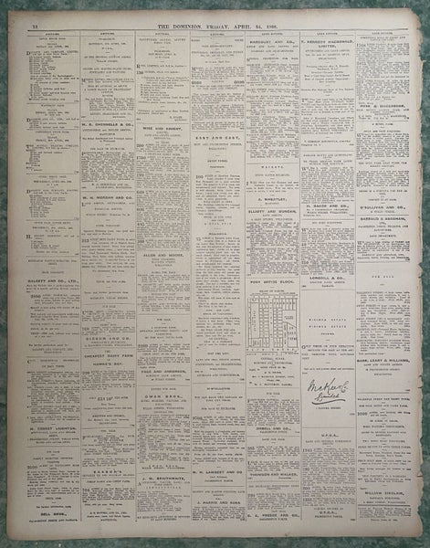 OLD NEWSPAPER: The Dominion, Wellington - Friday, 24 April 1908 Carousel 3