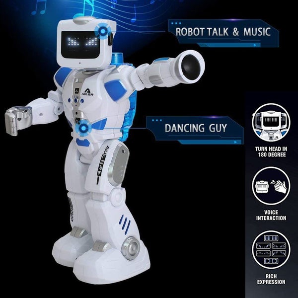 Alien Water Driven Robot Sound RC INTERACTION VOICE Control Kids Toy Trade Me Carousel 2