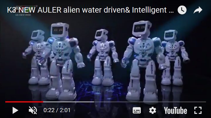 Alien Water Driven Robot Sound RC INTERACTION VOICE Control Kids Toy Trade Me Carousel 14