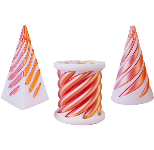3 Packs Impossible Cone Spiral Cone Fidget Toy Impossible Pyramid Passthrough Carousel 8