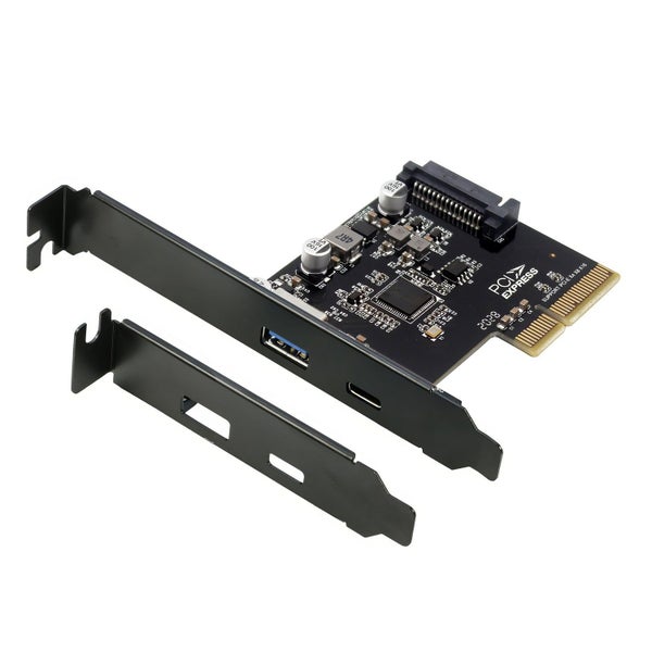Simplecom Ec312v2 Pcie X4 Usb 3.2 Gen Ii Expansion Card With And Carousel 1