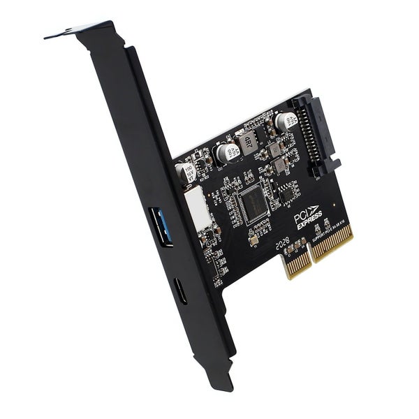 Simplecom Ec312v2 Pcie X4 Usb 3.2 Gen Ii Expansion Card With And Carousel 2