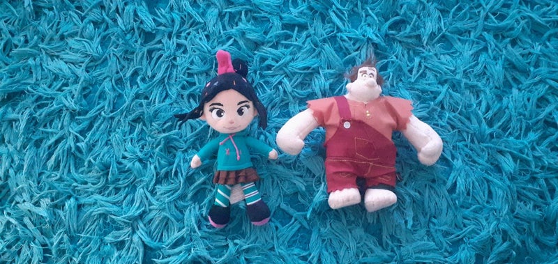 $1 RES x2 Disney Wreck It Ralph Soft Toys Carousel 13