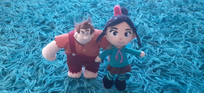$1 RES x2 Disney Wreck It Ralph Soft Toys Carousel 1
