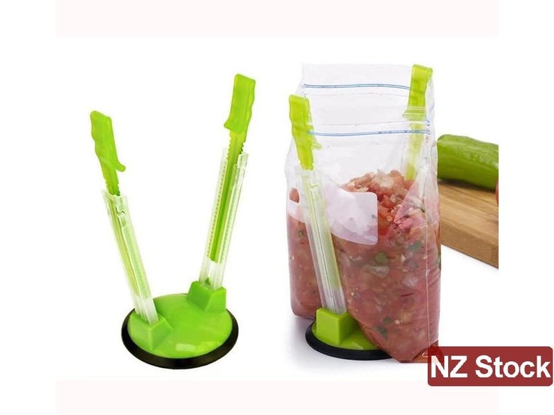 Kitchen Baggy Rack Food Storage Bag Holder Carousel 1