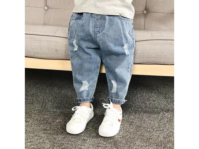 Boys Kids Casual/Ripped Denim Jeans For 2-5 Years Fall Clothes Carousel 1