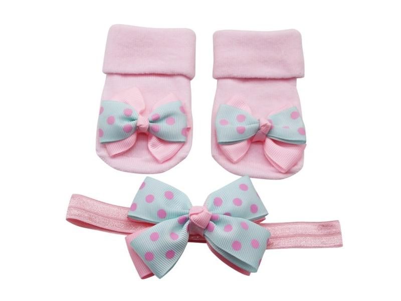 Baby Infant Toddler Girls Socks Hair Belt Anti-slip Cute Soft Carousel 1