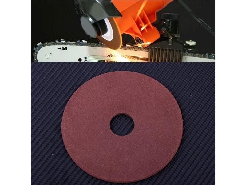 Electric Chainsaw Sharpener Diamond Grinding Wheel 105mm Edge Grinder Polishing Carousel 1