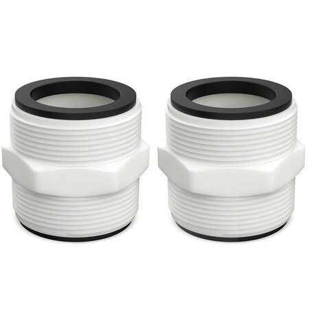 2 Pcs Pool Hose Connector Replacement for Intex and Coleman, 1.5 inch Above Grou Carousel 1