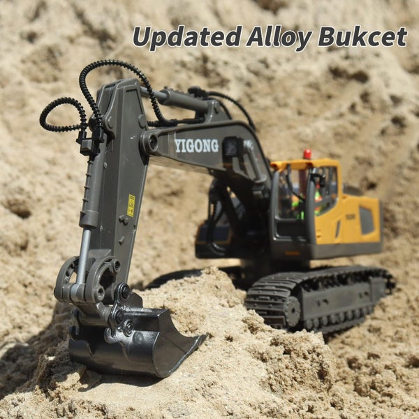 Remote Control Excavator 11 Channel RC Excavator Truck Toy Carousel 1