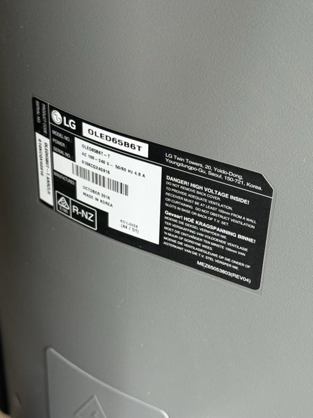 LG OLED 65” Smart TV62930690798465113