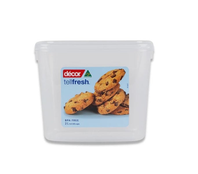 Decor Food Container, Oblong, Tellfresh, 2l Carousel 1