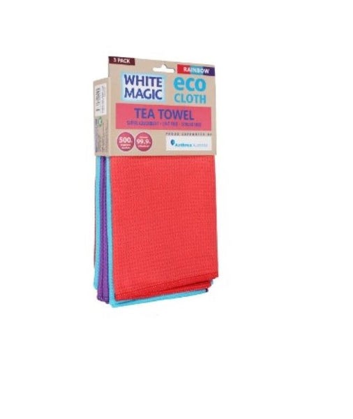 Tea Towel 3 Pack - Rainbow Carousel 1