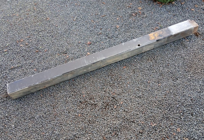 DRIVEWAY GATE - Automatic Control Panel Post - Galvanized Carousel 3