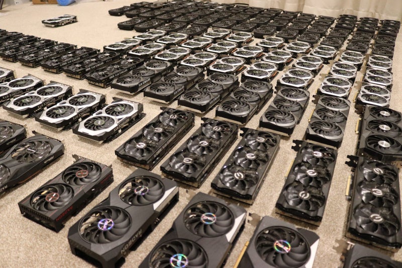 Ex Mining GPU's Bulk Sale - 126 cards + more Carousel 7