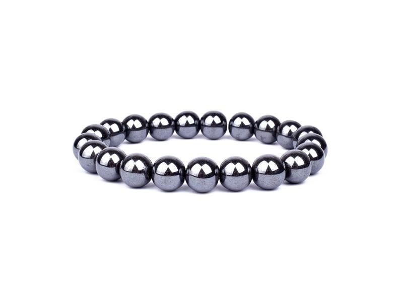 Natural Black Obsidian Hematite Tiger Eye Beads Bracelets For Magnetic Health Carousel 1
