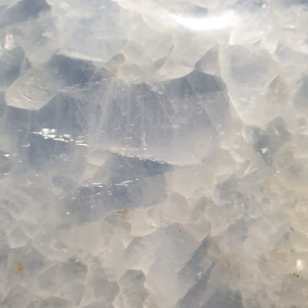 Giant Celestite Heart Carousel 6