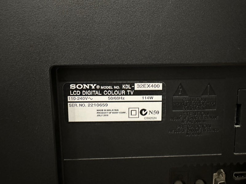 Sony TV 32in Carousel 3