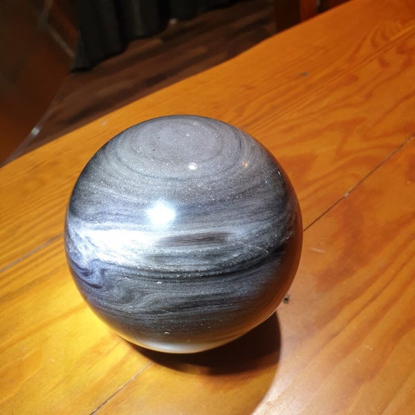 Silver Sheen Obsidian Carousel 6