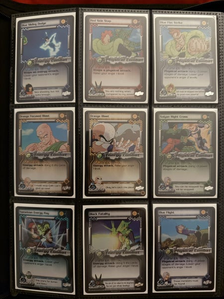 Dragon ball Z cards. (Full foil Cell Saga) Carousel 1