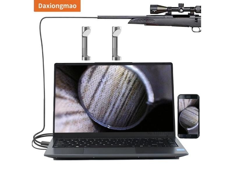Daxiongmao Rifle Borescope Camera 5mm Digital Hunting Cleaning With LED Light Carousel 1