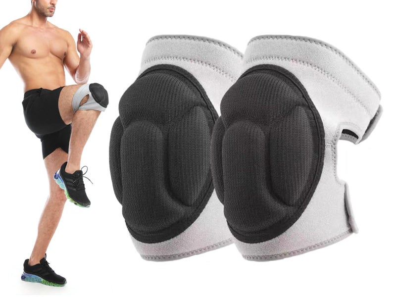 Gardening Knee Pads Anti-Slip EVA Foam Cushioned Knee Protectors L Carousel 1