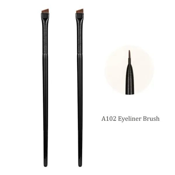 A101Brush Eyebrow A102Eyeliner Brush Professional Small Angled Eyebrow Brush Carousel 1