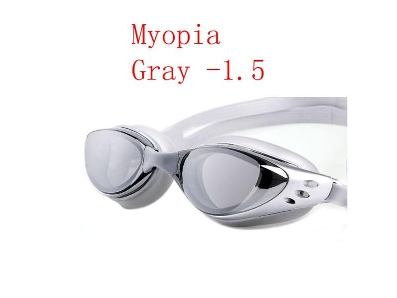 Myopia Swimming Glasses Prescription -1.0--10 Waterproof Anti Fog Swim Eyewear Carousel 1