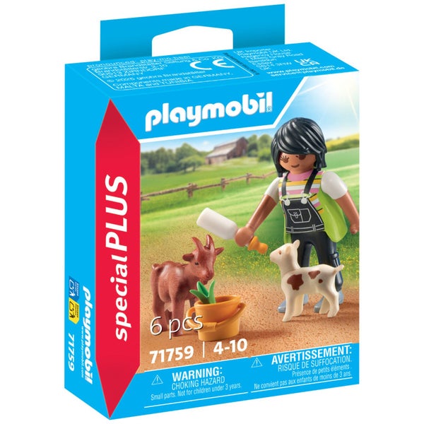 Playmobil Woman with Goats Carousel 1