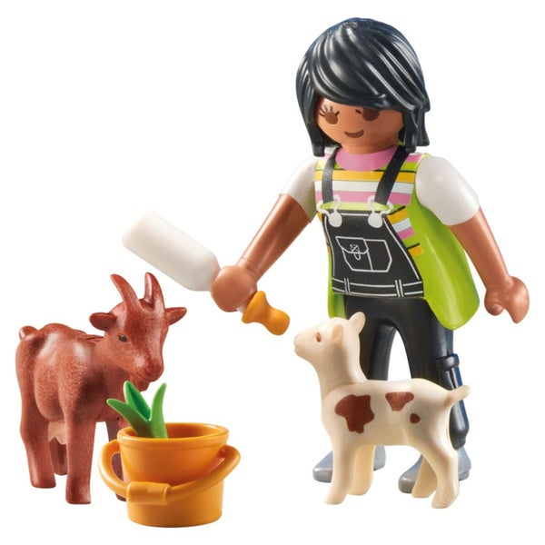 Playmobil Woman with Goats Carousel 2
