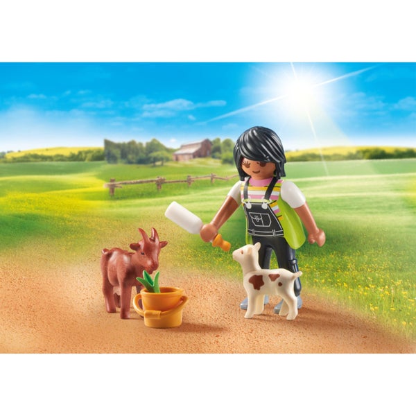 Playmobil Woman with Goats Carousel 4