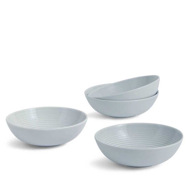 Royal Doulton Gordon Ramsay Maze Bowl Set Light Grey 18cm 4pce Carousel 1