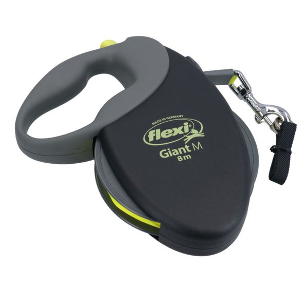 Giant M 8M Neon Yellow Sturdy Retractable Extending Lead Dog Walking Training Carousel 1