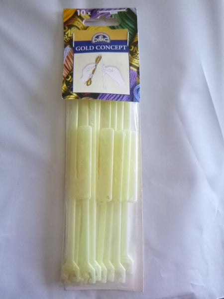 10 x DMC Gold Concept Stitch Bows Floss Holders *NEW* Carousel 1