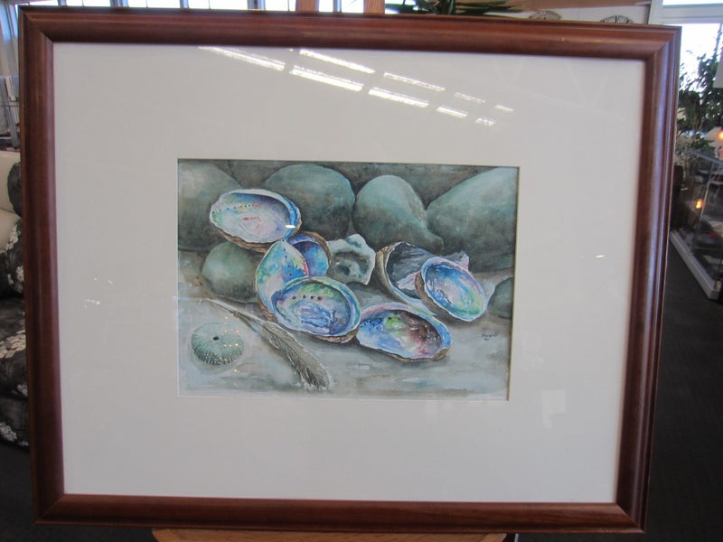 Jayne Sarsfield 'The Feast', Original Watercolour - Framed Carousel 1