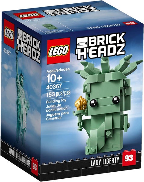 $1 RESERVE LEGO 40367 Brickheadz Lady Liberty Carousel 1