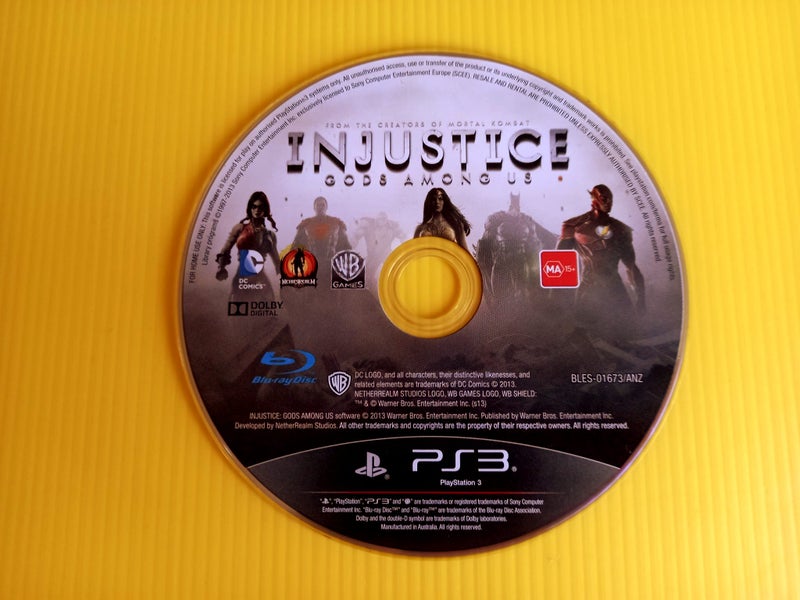 Injustice- Gods Among Us *Disc Only* (PS3) Carousel 1