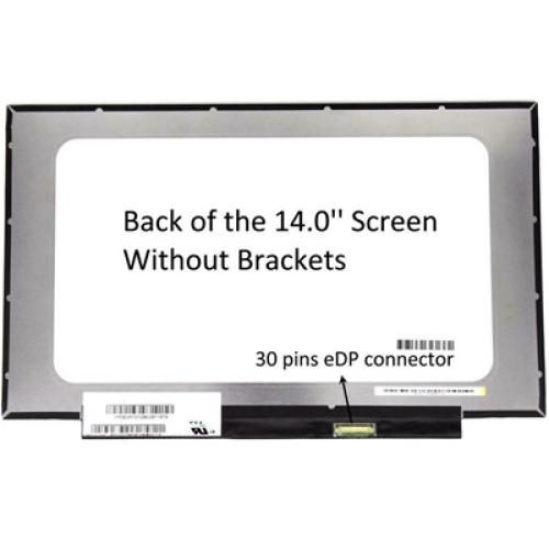 14.0" 1366x768 30Pin LCD Matte Screen Panel (Without Screw Holes) /12 Month Carousel 1