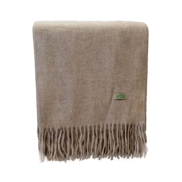 Classic Alpaca Merino Wool Throw by Woola Carousel 7