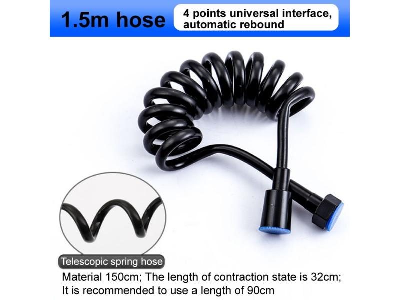 1.5M 8M Spring Shower Nozzle Sprinkler Hose For Toilet Bidet Carousel 1