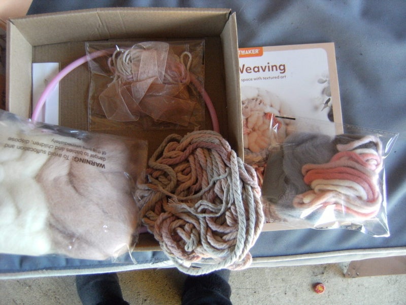 Weaving wall hanger kit Carousel 2